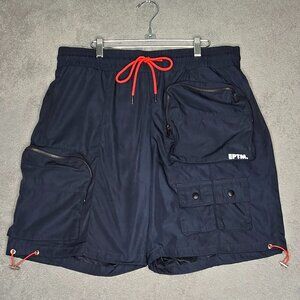 EPTM The Perfect Example Cargo Shorts Men's XL 36 Black Utility Hiking Outdoors